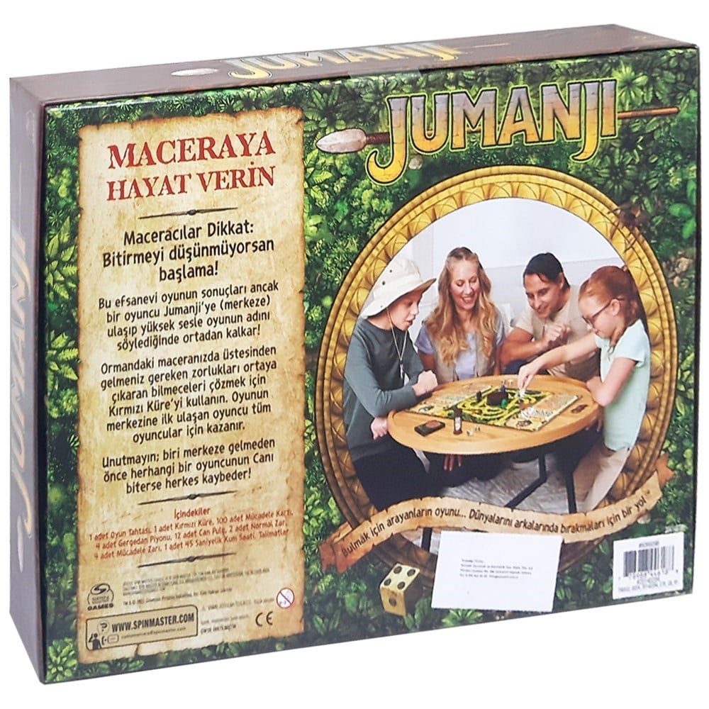 Samatlı Oyuncak Jumanji Core Refsh 6066096-Çocuk Kutu Oyunları