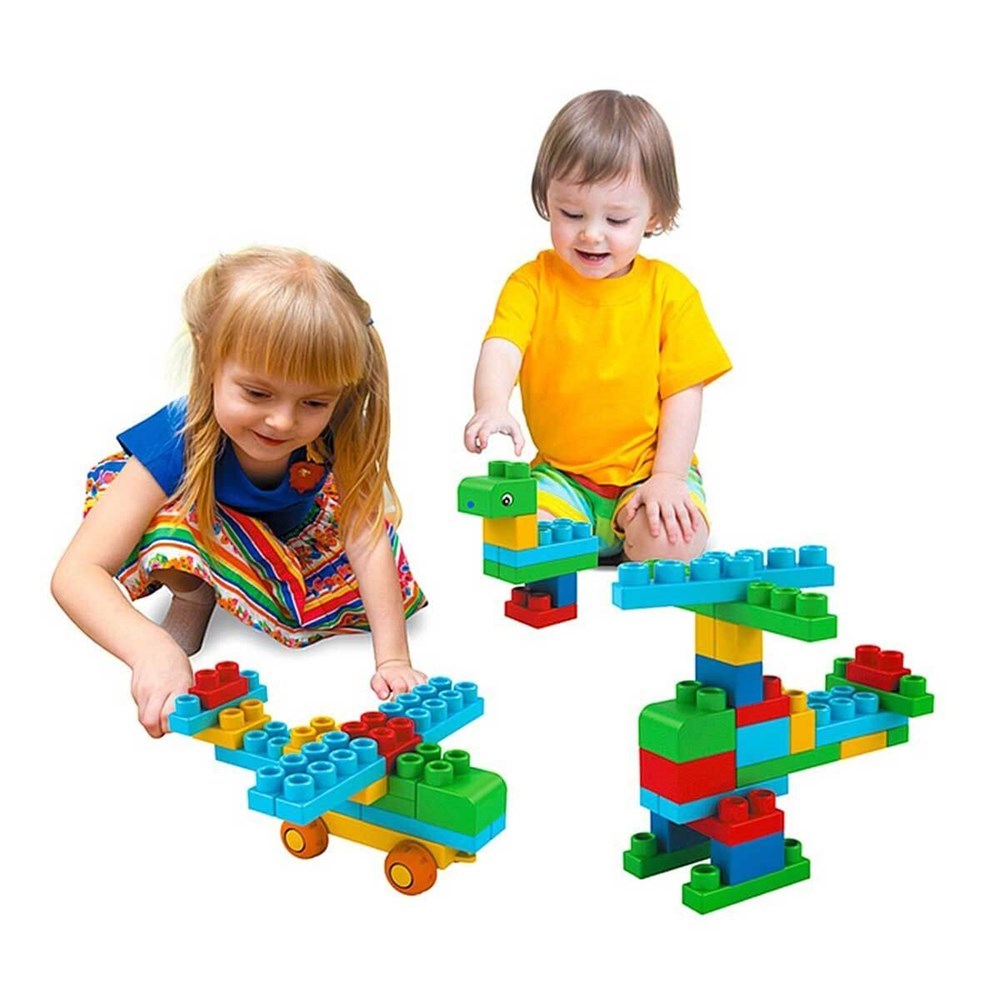 Soft Block Seti 40 Parça 6661-2 A1114891B-Lego Oyuncak