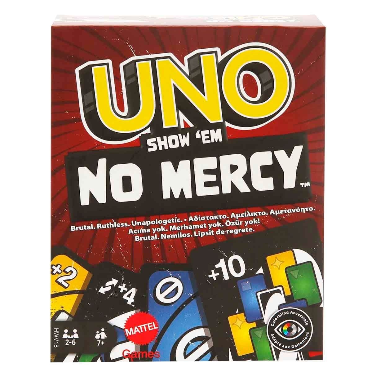 UNO No Mercy Kartlar HWV18-Kart Oyunları