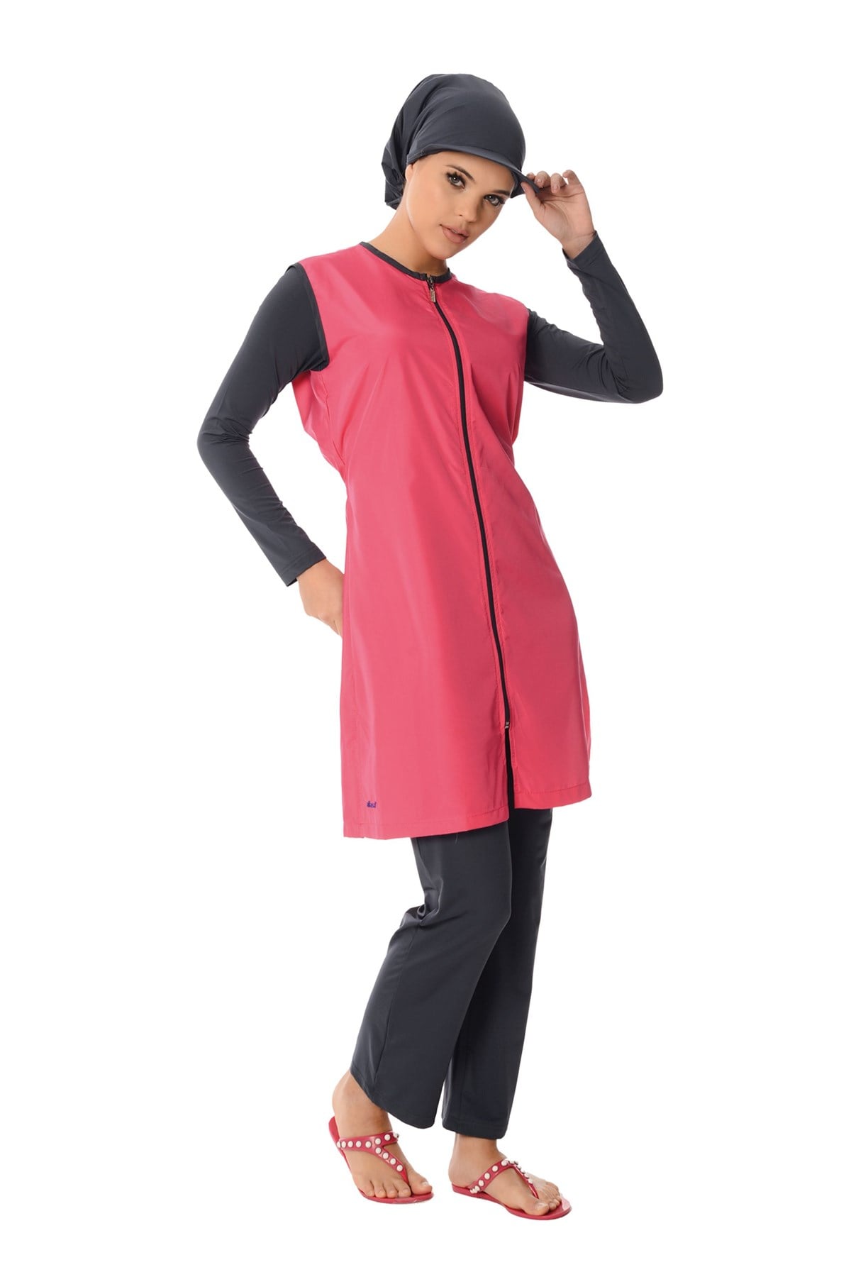 Alfasa 301 Trousers Covered Islamic Burkini Swimsuit
