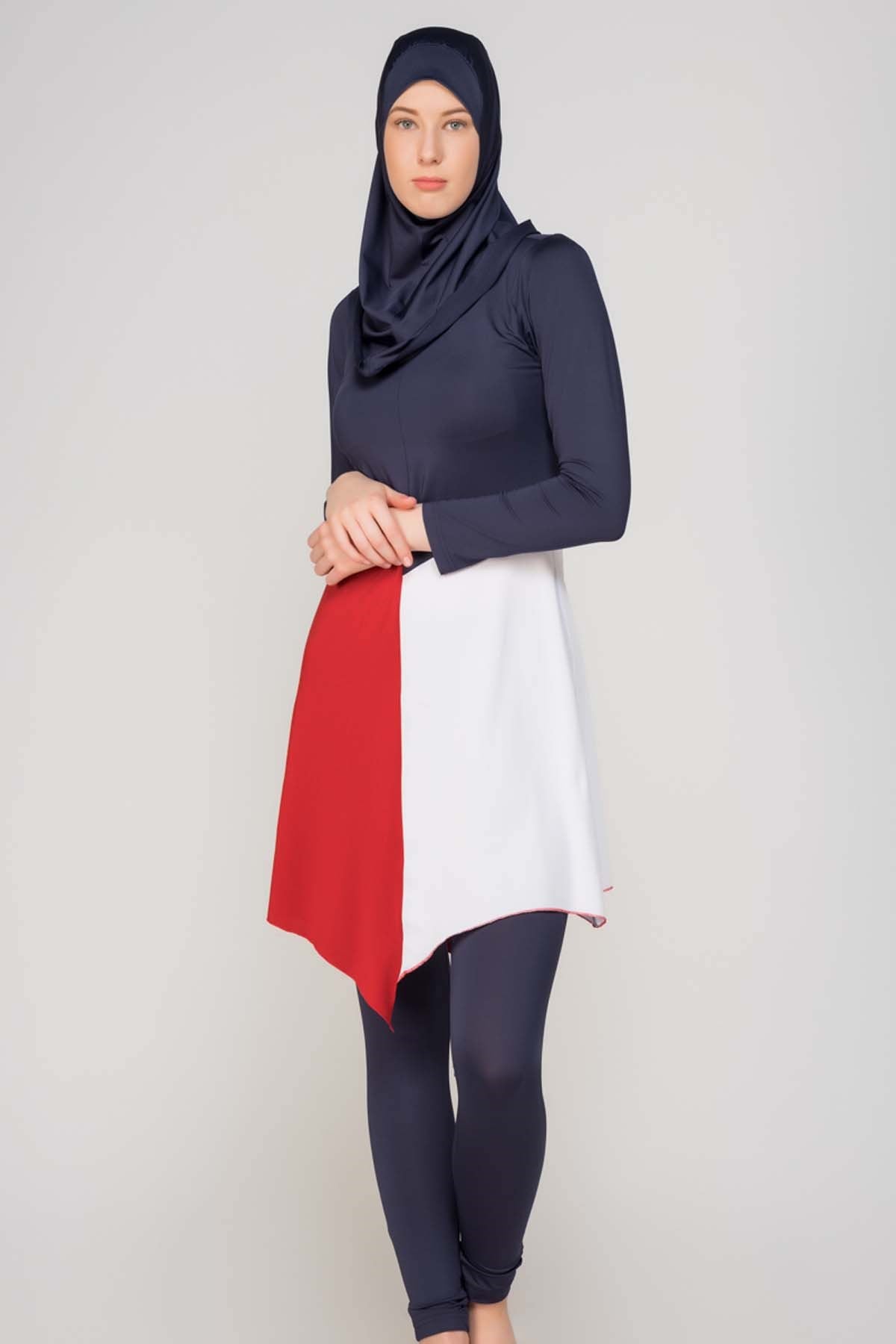 Alfasa 305 Long Covered  Islamic Burkini Swimsuit