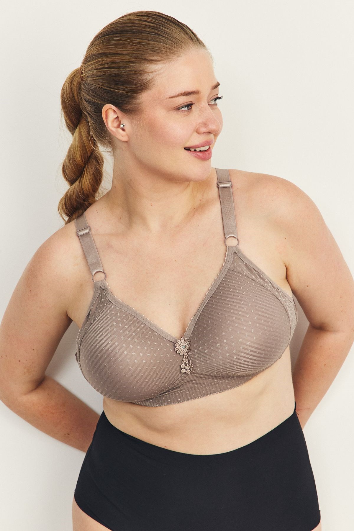 Balensiz Toparlayıcı Sütyen CC849 Vizon