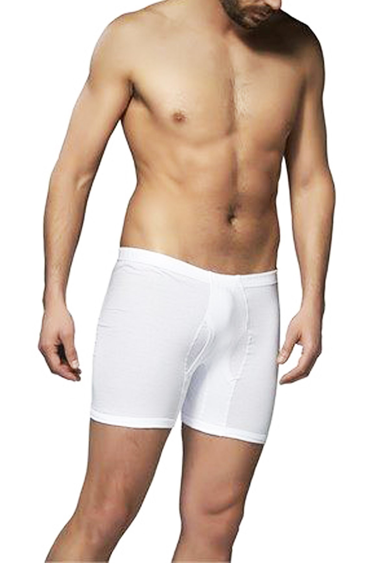 Camasircity 121 Erkek Arjantin Boxer Beyaz