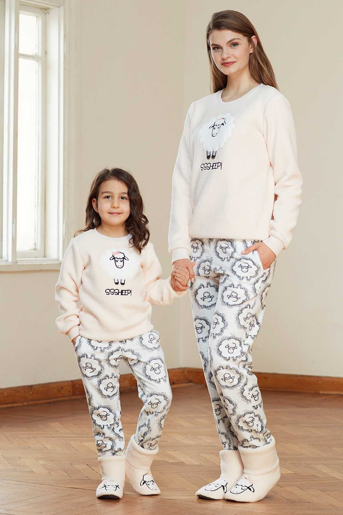 Catherines 1311 Kadın Pijama Takım Yavru Ağzı