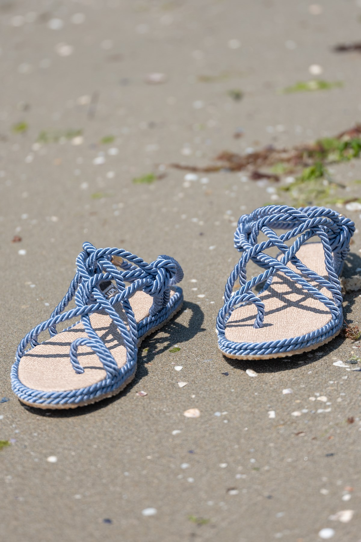 C&City 9201 Women Knitted Summer Sandals