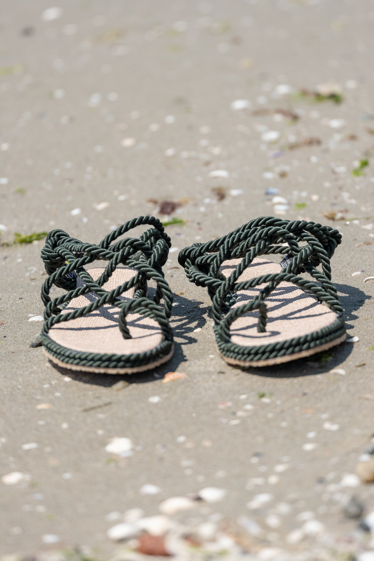 C&City 9201 Women Knitted Summer Sandals