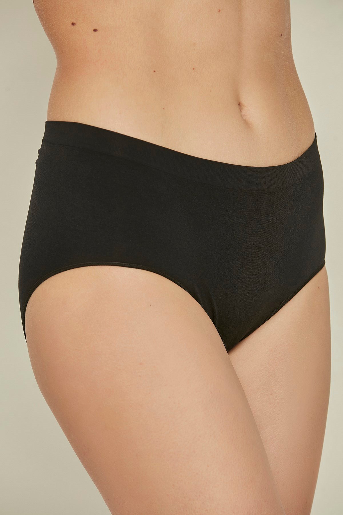 C&City C30021 Dikişsiz Boxer Siyah