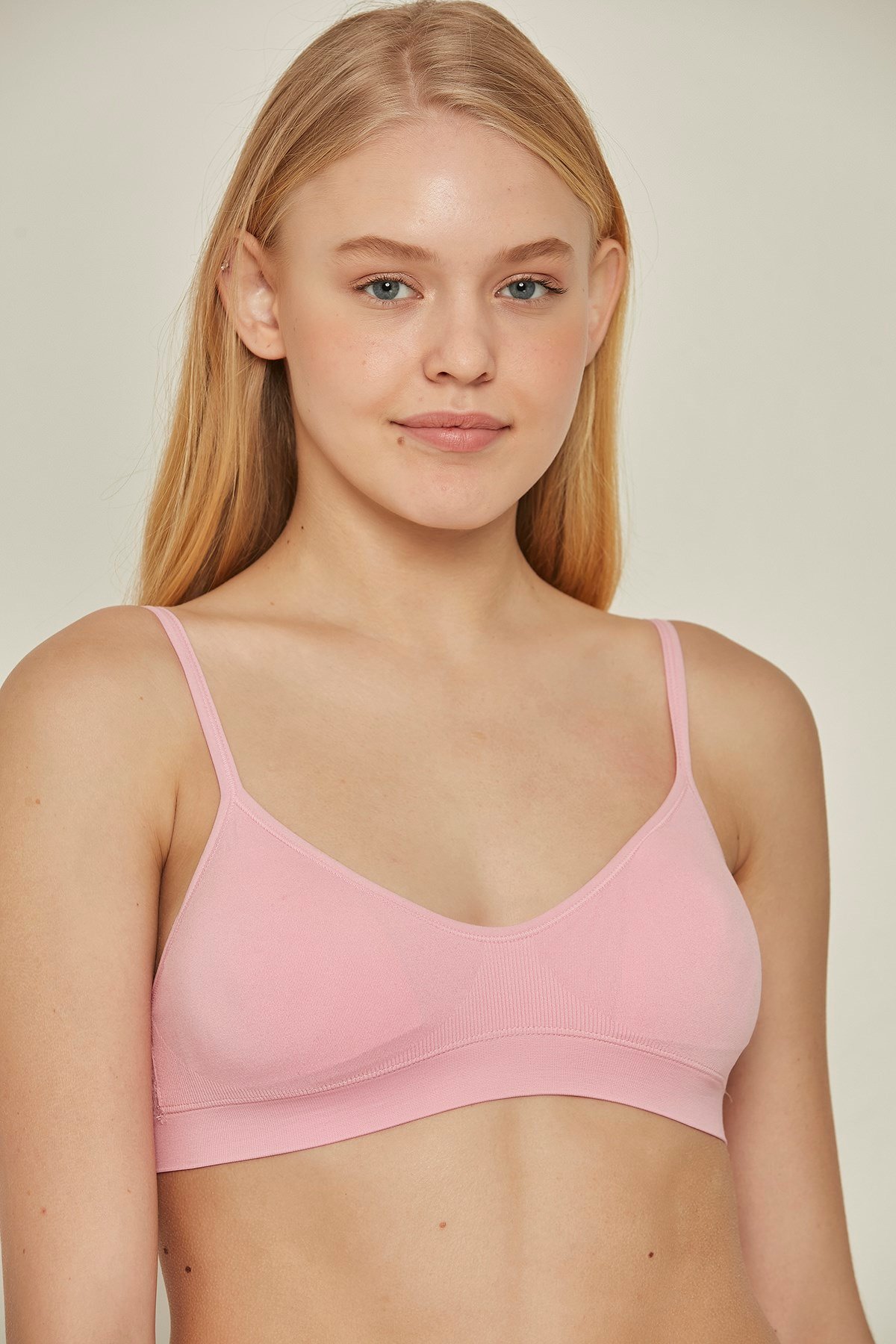 C&City C40201 Pedli Askılı Sütyen Pembe