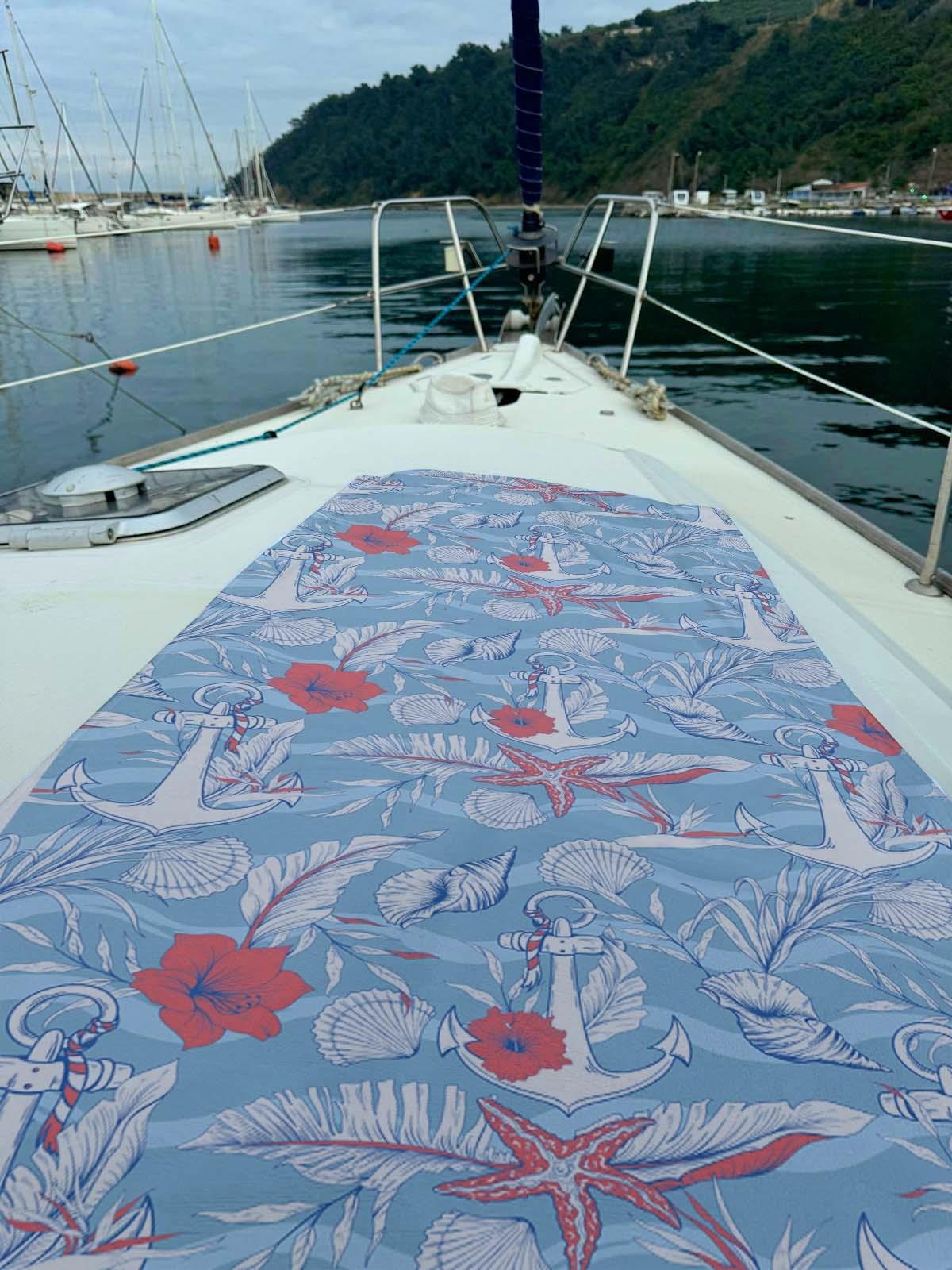 Dijital Baskılı Plaj Havlusu C12022-1 K-75