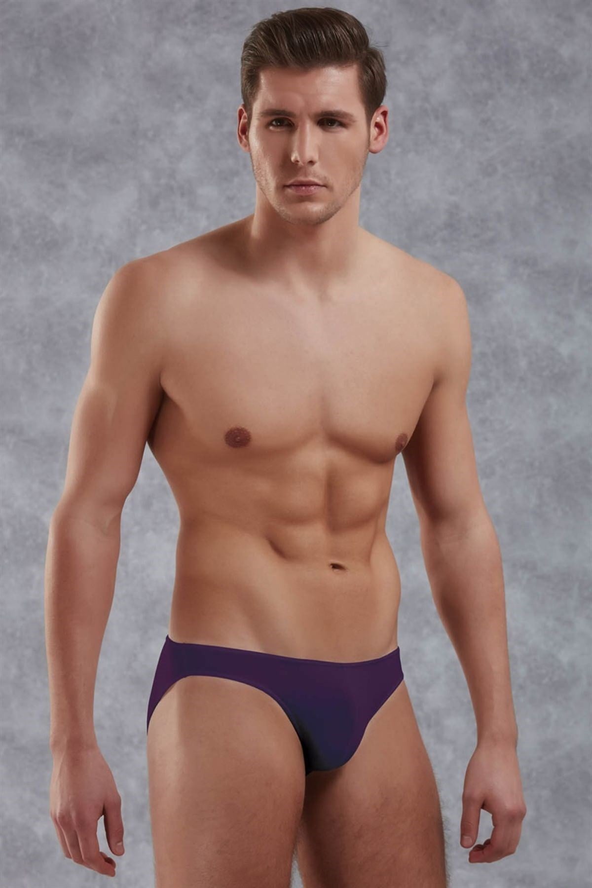 Doreanse 1281 Erkek Slip Mor