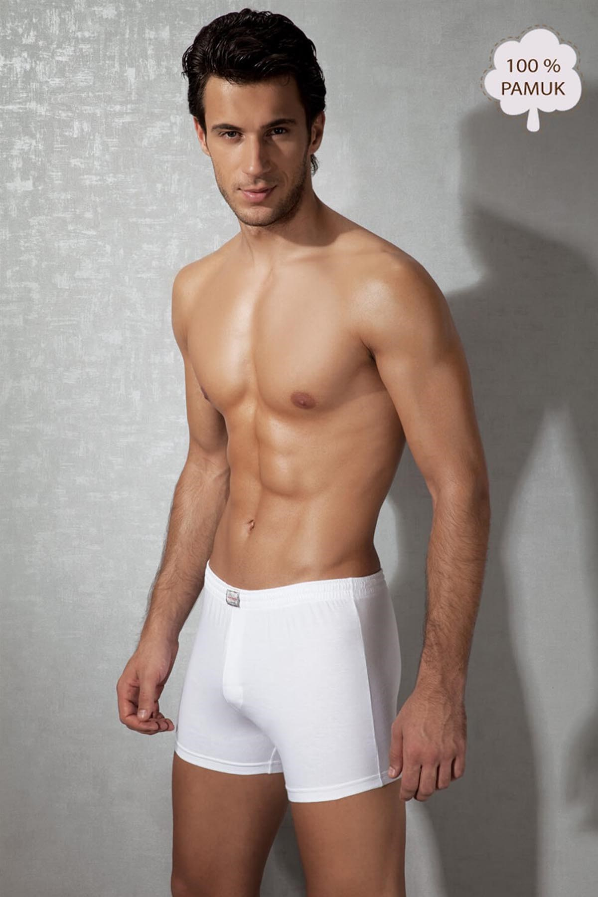 Doreanse 1509 Erkek Boxer Beyaz