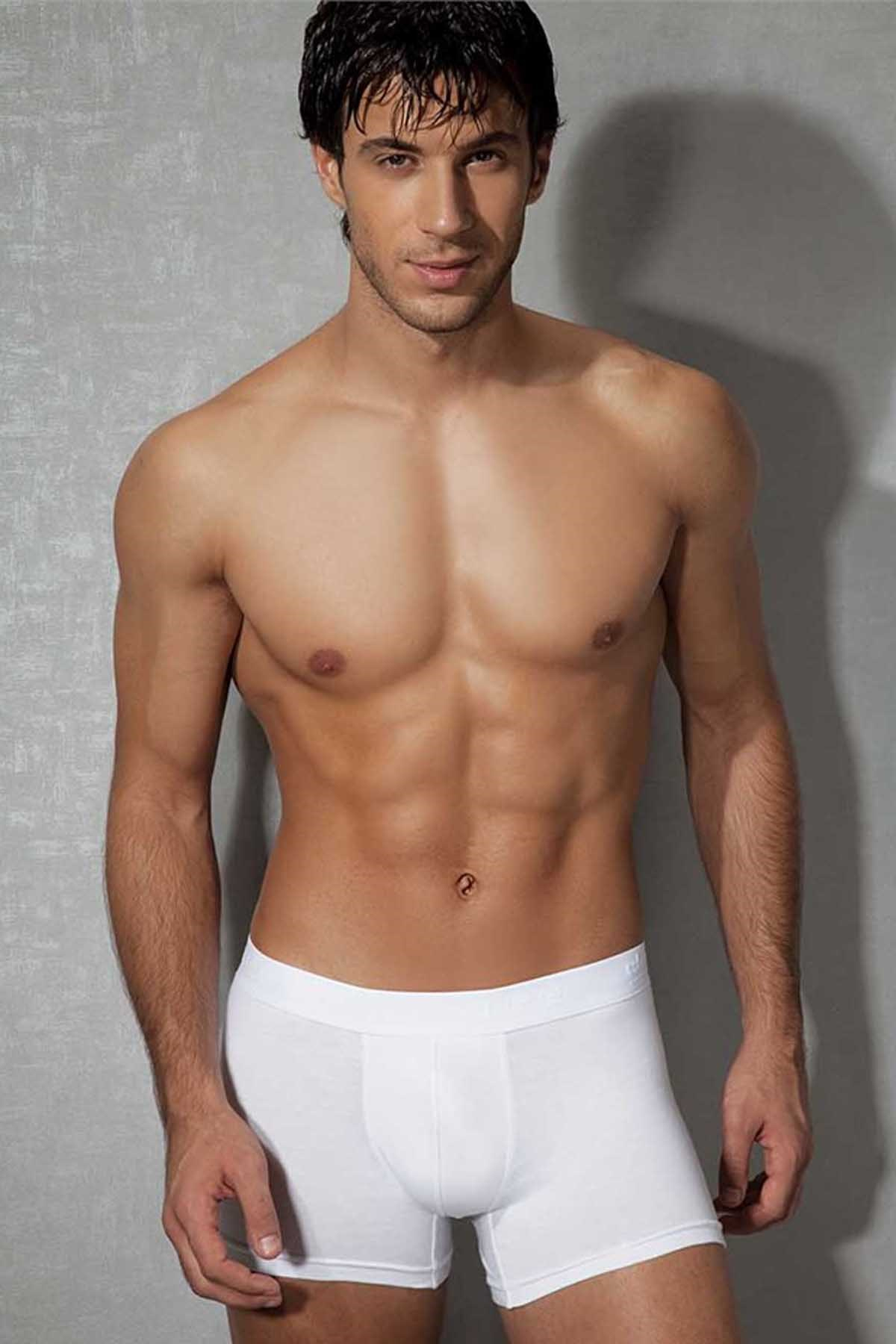 Doreanse 1767 Erkek Boxer Beyaz