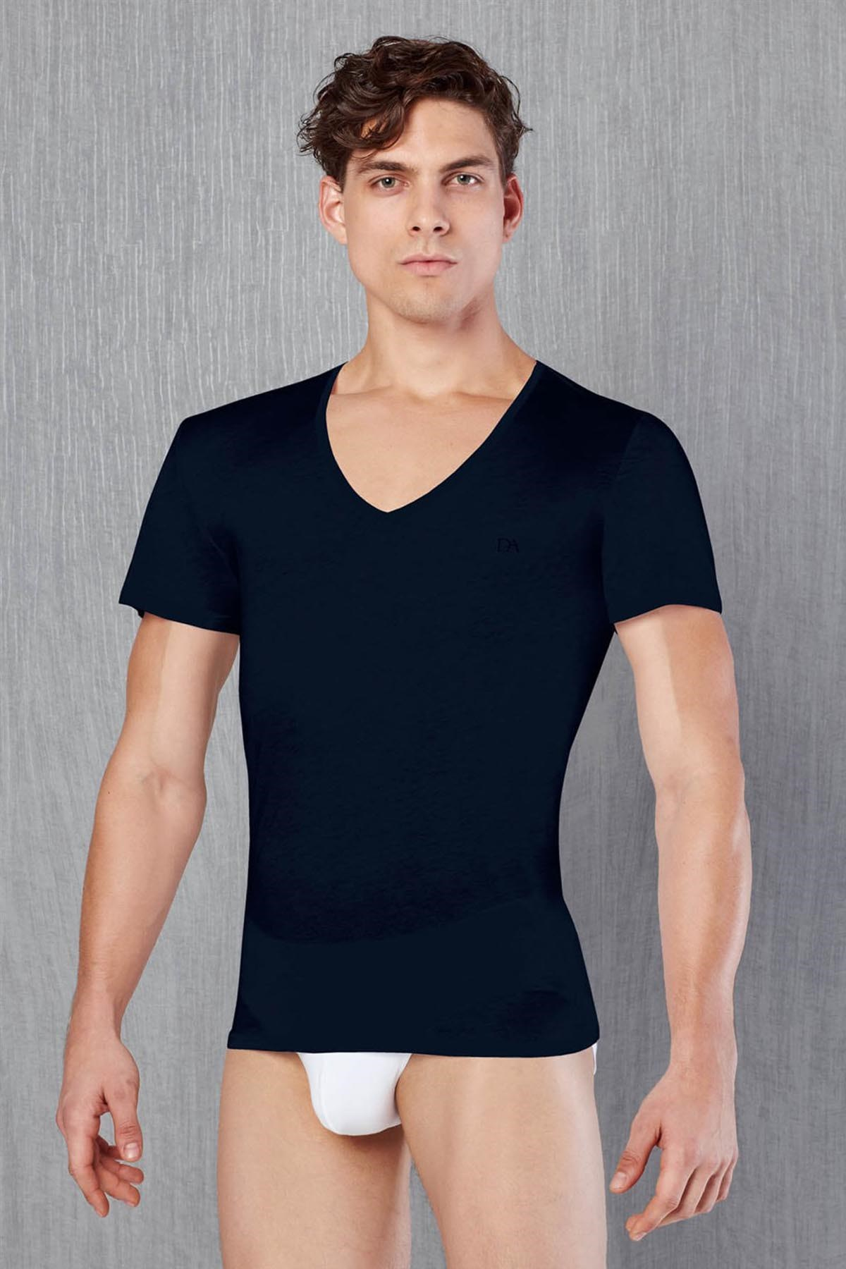 Doreanse 2530 Erkek T-Shirt Lacivert