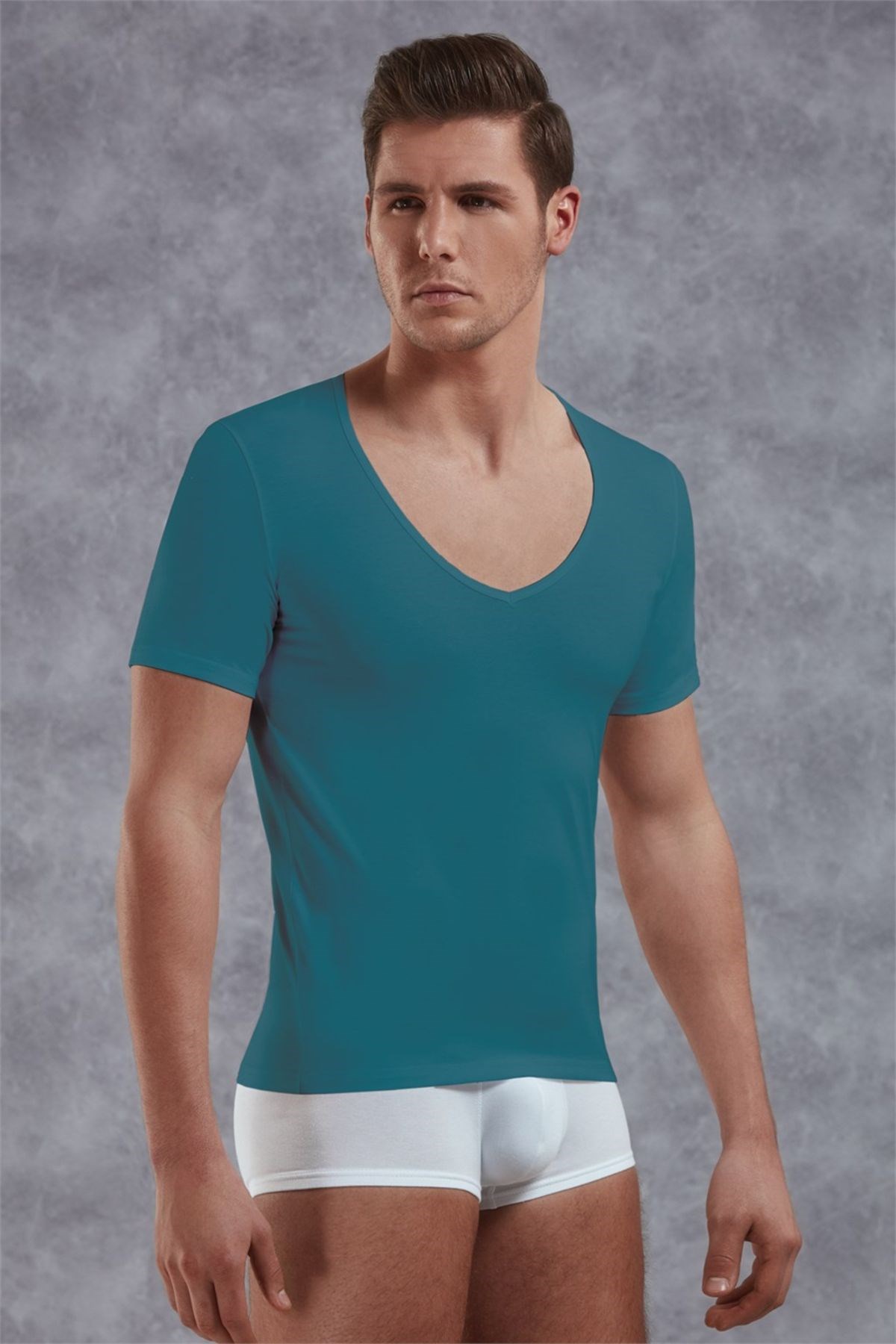 Doreanse 2820 Erkek T-Shirt Zümrüt