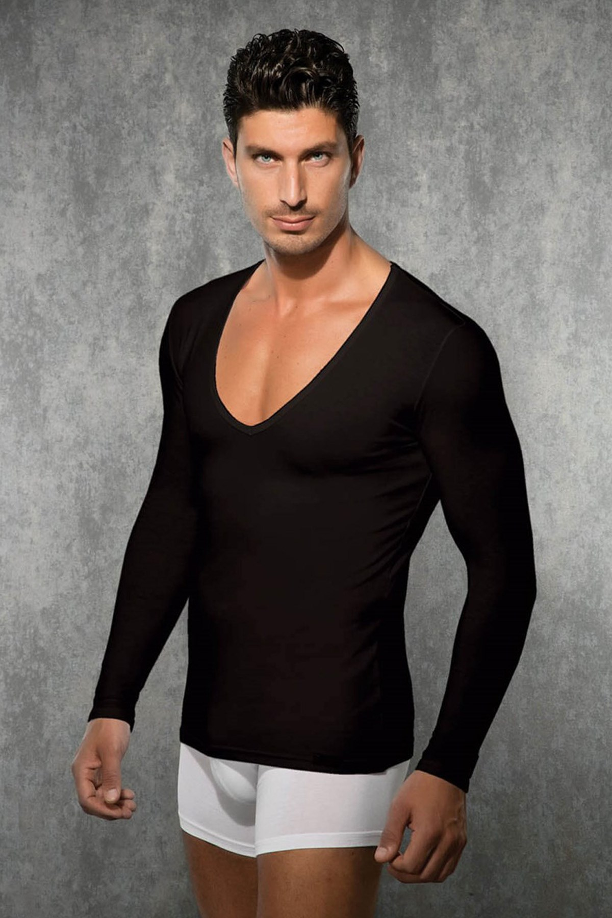 Doreanse 2920 Erkek T-Shirt Siyah