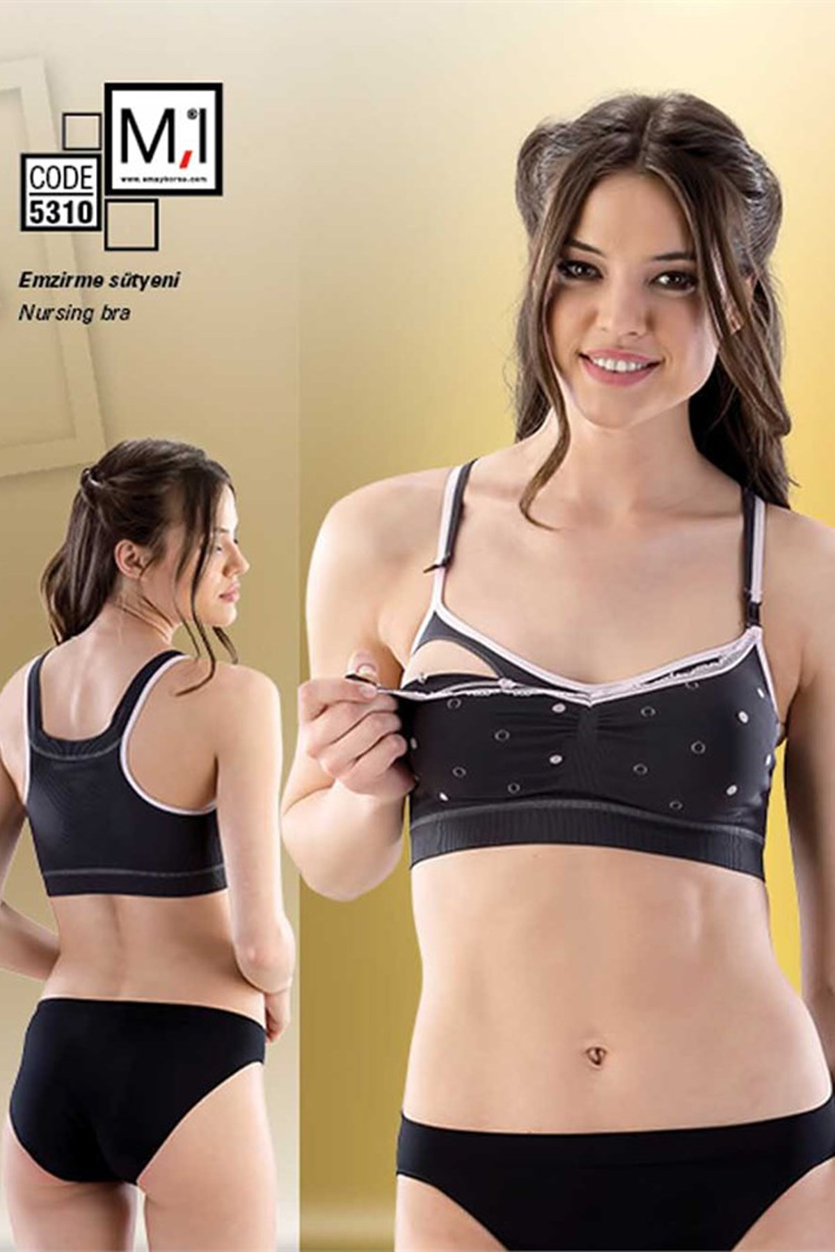 Emay 5310 Minimizer Pregnant Bra