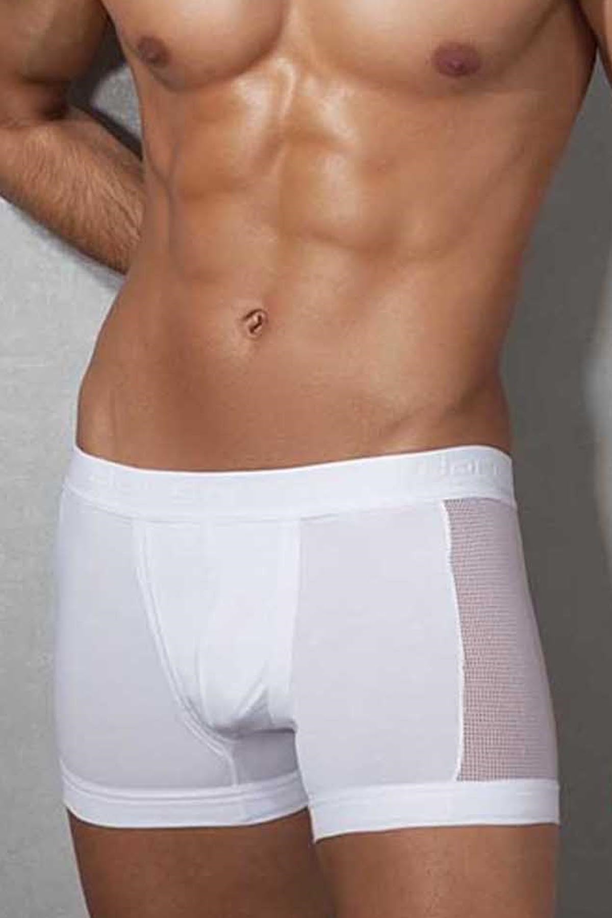 Erkek Boxer 0213 Beyaz