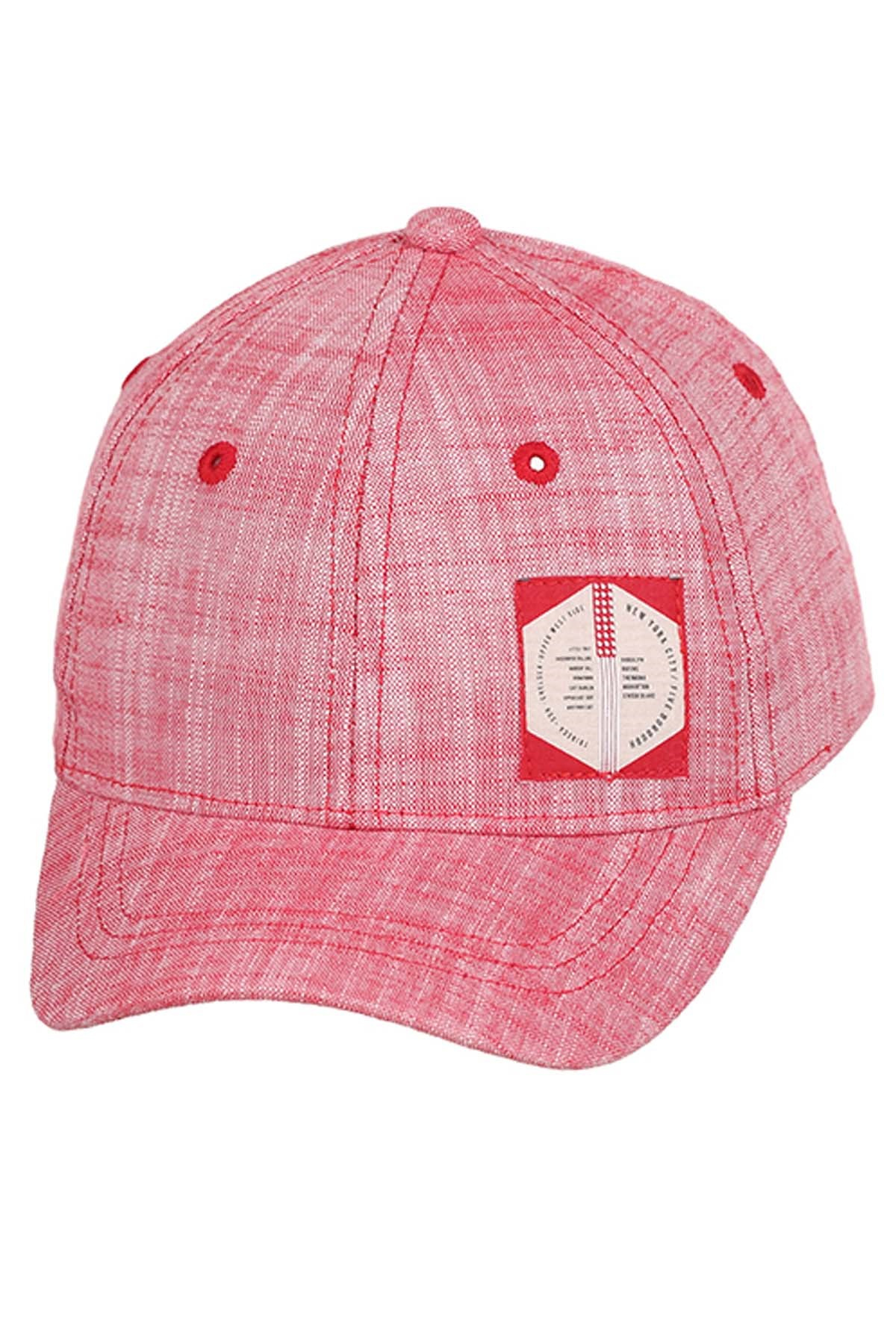 Kitti Y9210-2 Erkek Çocuk Şapka 4-8 Yaş Kırmızı