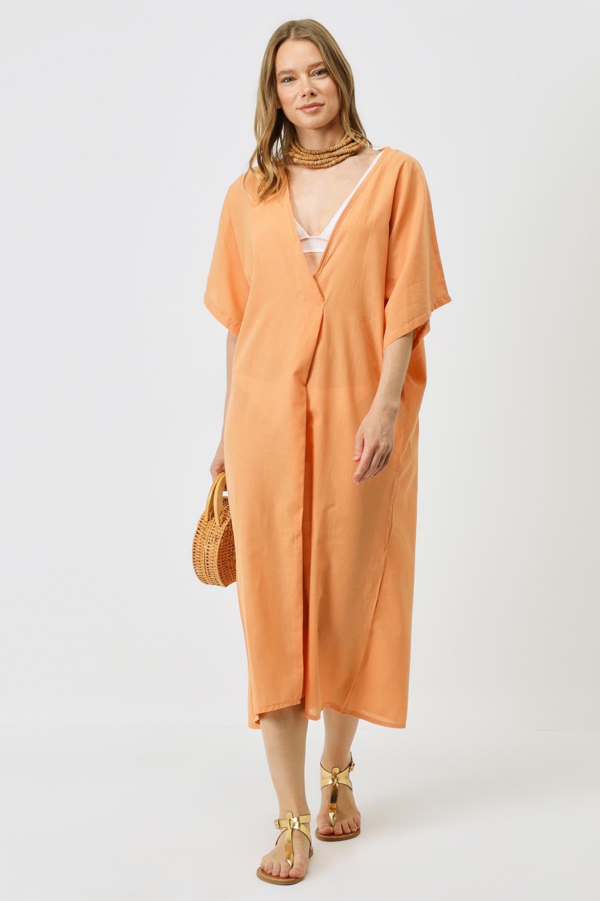 Pareo Plaj Elbisesi 22328 Kavun İçi