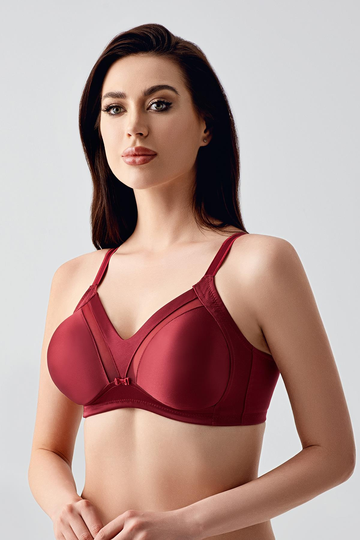 C&City Tulle Detail Minimizer Bra C12303