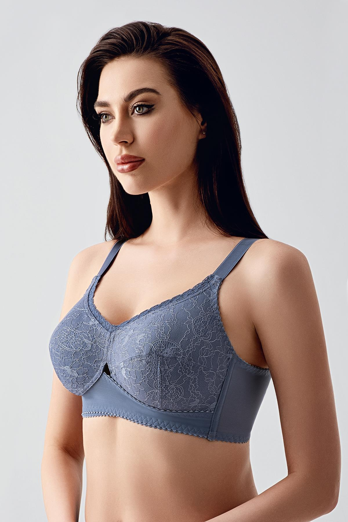 C&City Minimizer Bra with Tulle Detail C12306