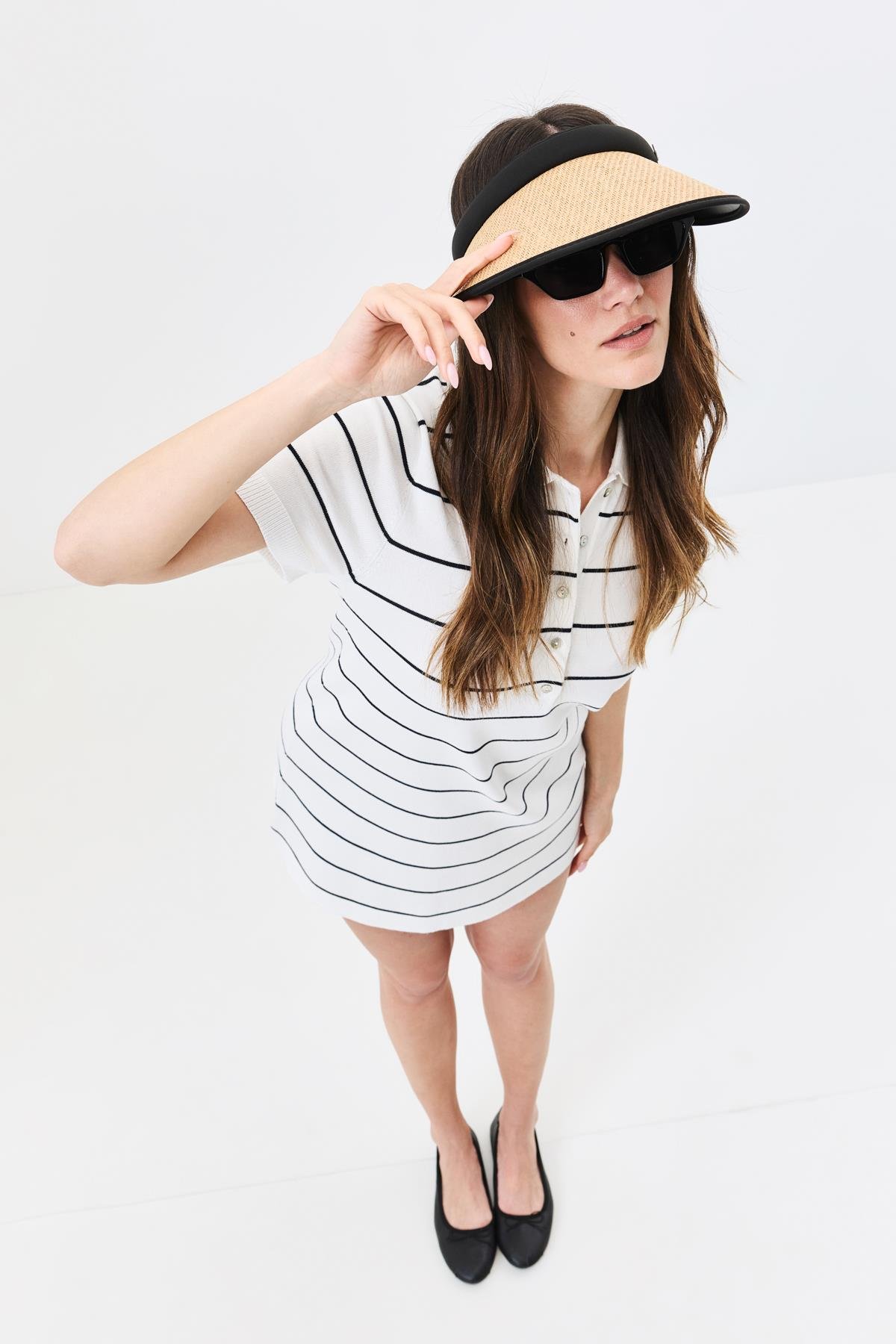 Vizor Plaj Şapkası Y25730-31 Vizon