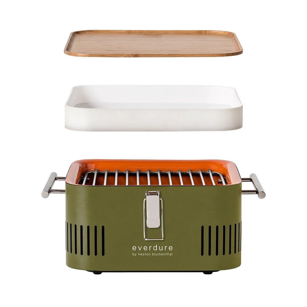 Everdure Cube Kömürlü Barbekü Haki