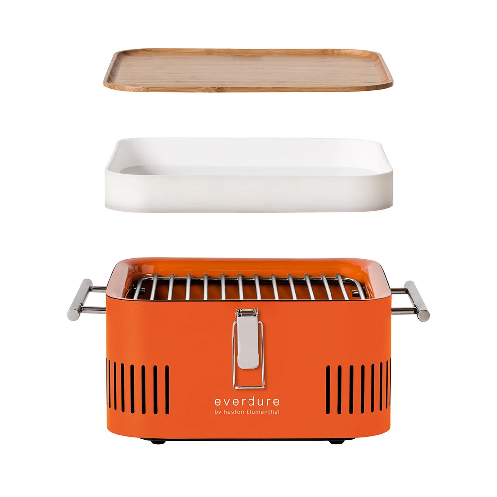 Everdure Cube Kömürlü Barbekü Turuncu