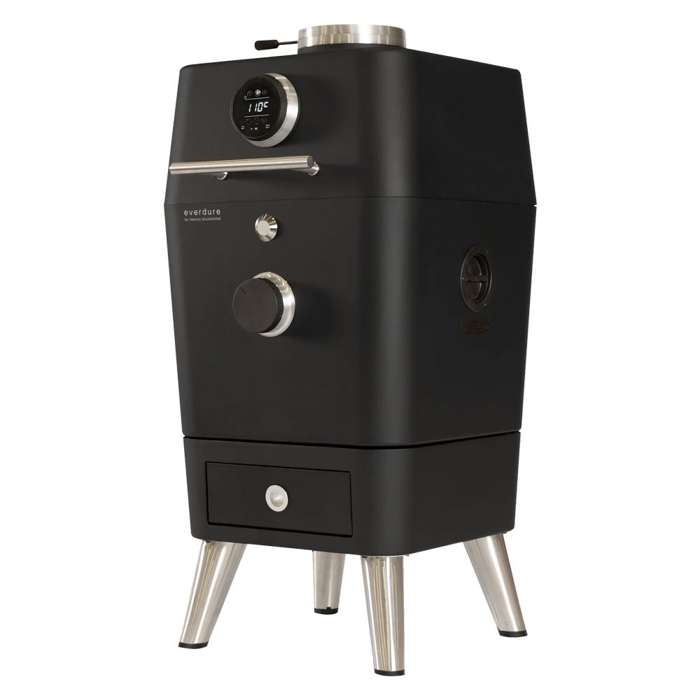 Everdure Hbce4Kg 4K Elektrik Ateşlemeli Kömür Barbekü Grafit
