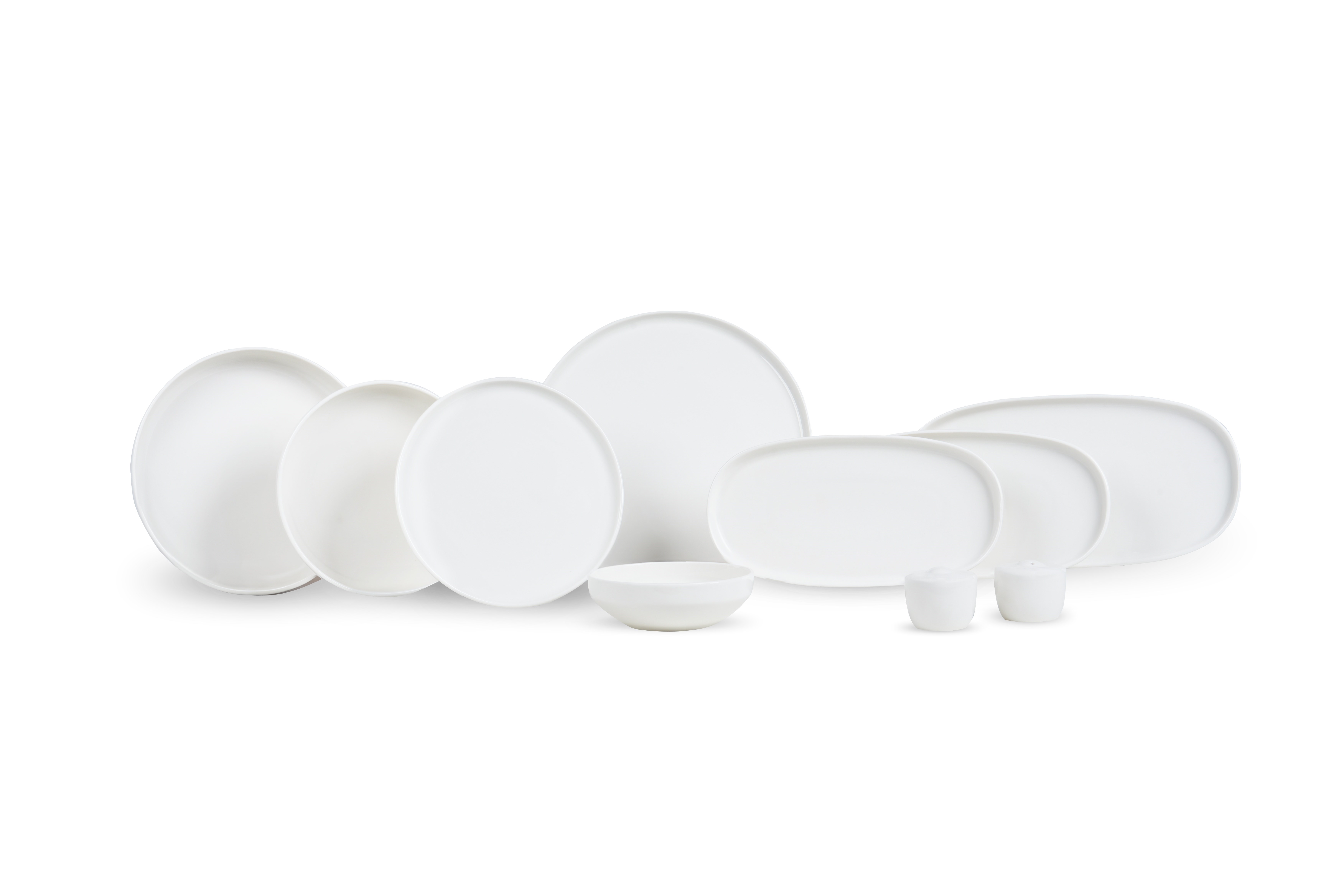 Leggno Botanical White Yemek Takımı 55 Parça