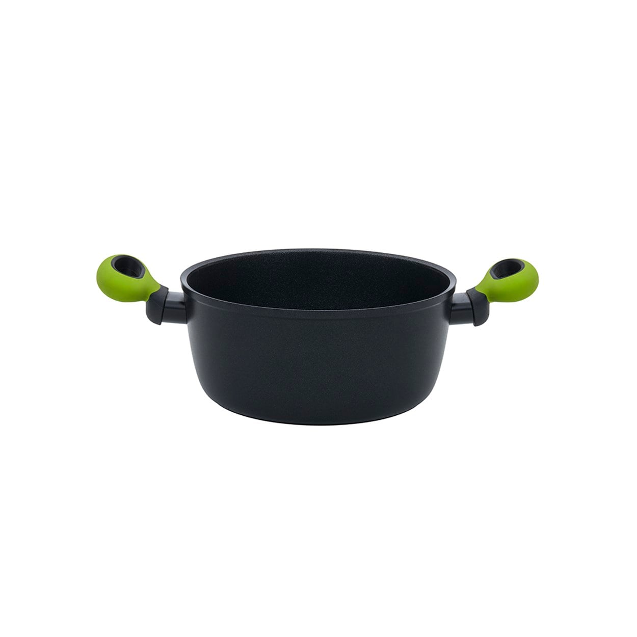 Leggno Colorgy Titanium Tencere 20 cm Yeşil Kulp