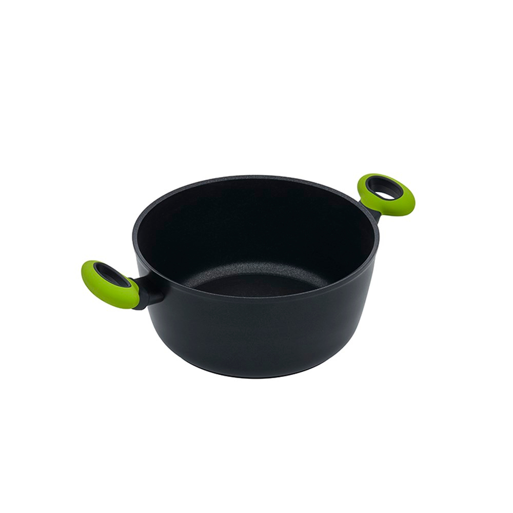 Leggno Colorgy Titanyum Tencere 24 cm Yeşil Kulp