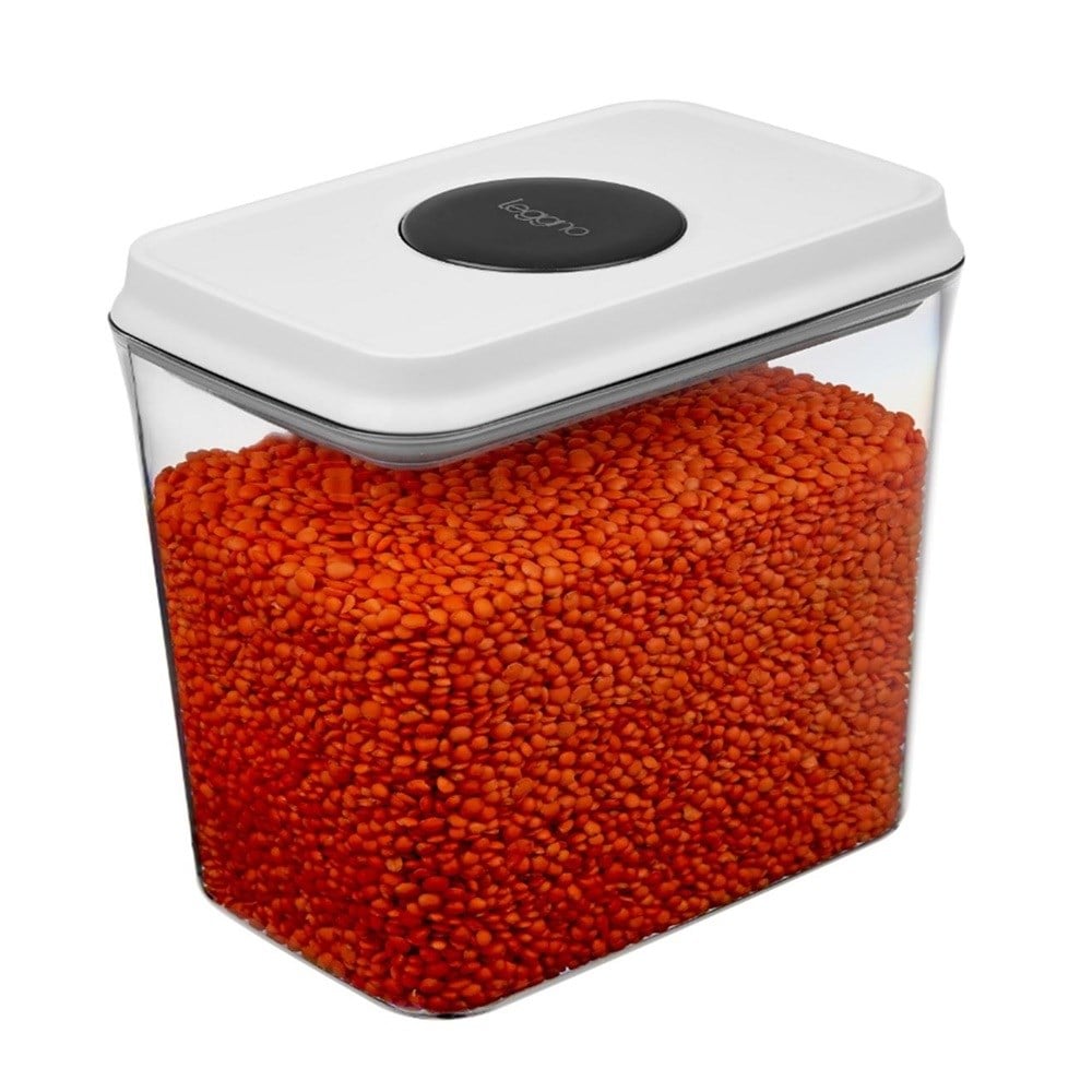 Leggno Dikdörtgen Kapaklı Saklama Kabı 106 x 106 x 182 mm 2.2 L