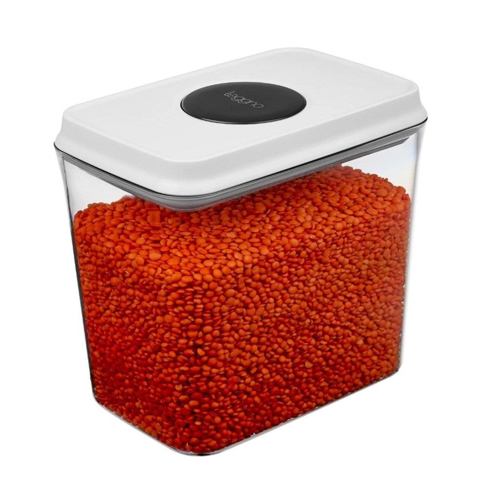 Leggno Dikdörtgen Kapaklı Saklama Kabı 106 x 160 x 182 mm 2.2 L