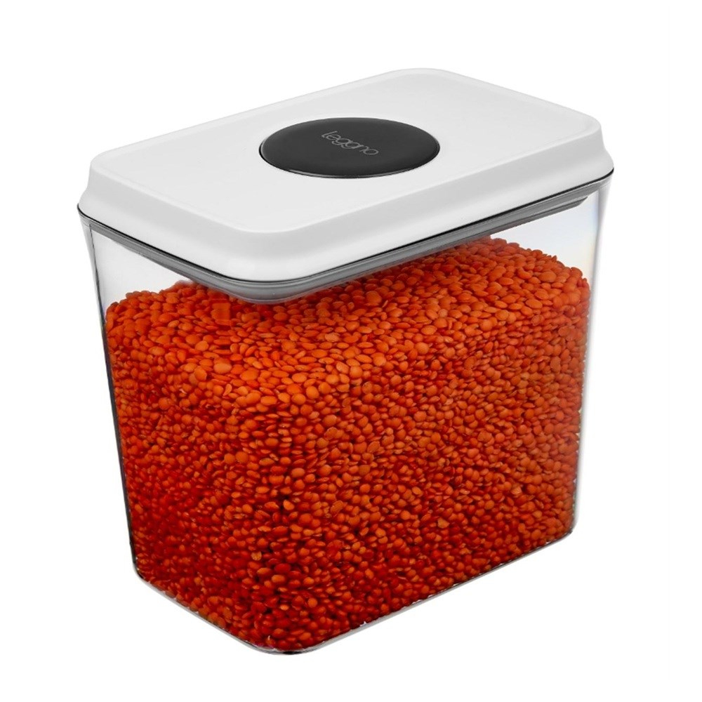 Leggno Dikdörtgen Kapaklı Saklama Kabı 106 x 160 x 182 mm 2.2 L
