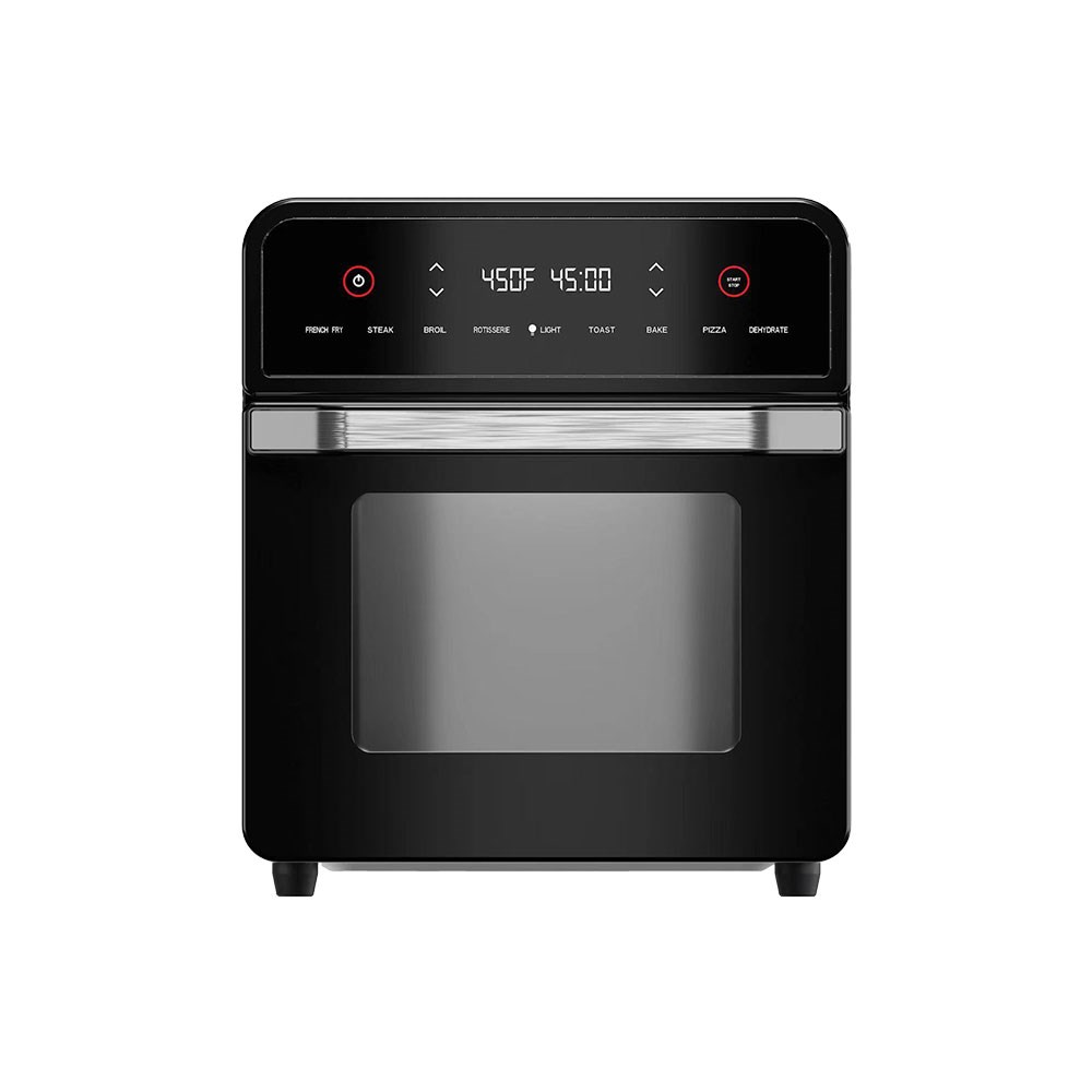 Leggno Gourmet Pro Çok Fonksiyonlu Pizza Fırını 15 L Siyah
