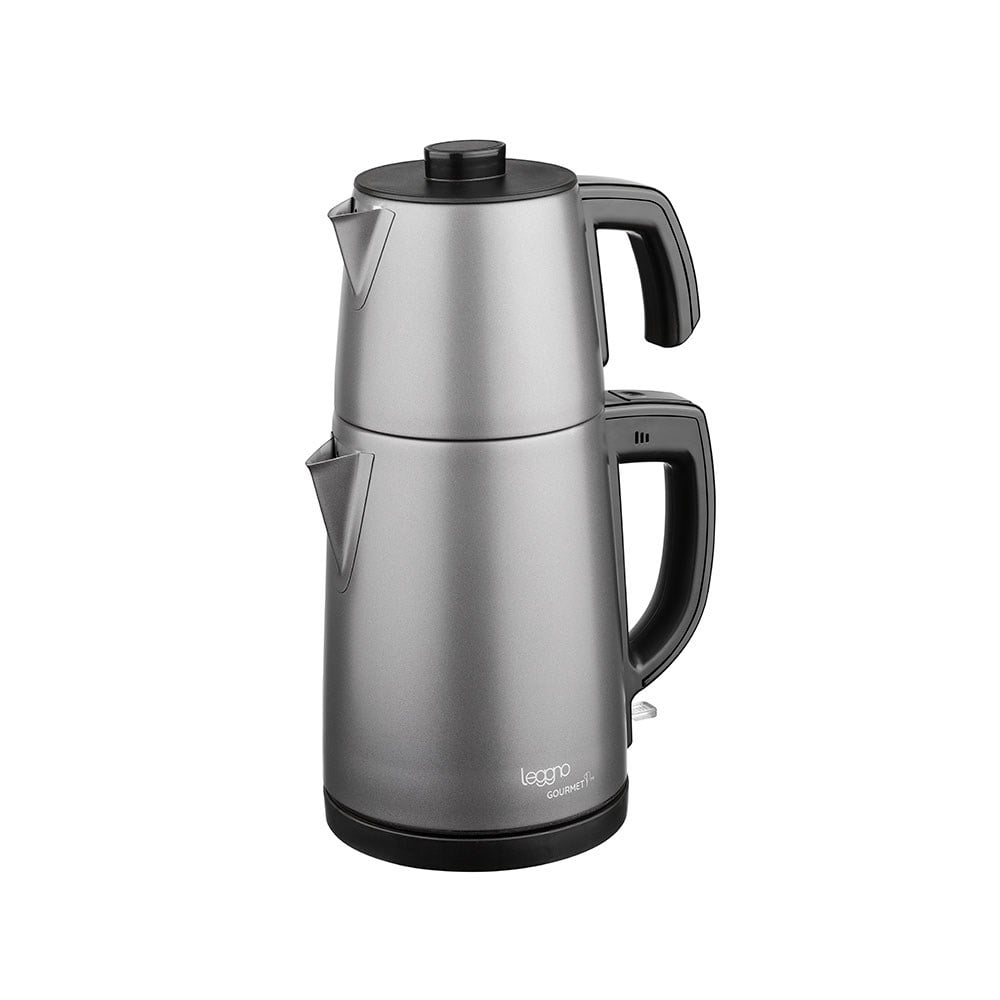 Leggno Gourmet Pro Paslanmaz Çelik Çay Makinesi Füme