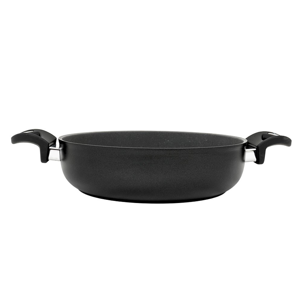 Leggno Granit Pilav Tenceresi 28 cm Siyah