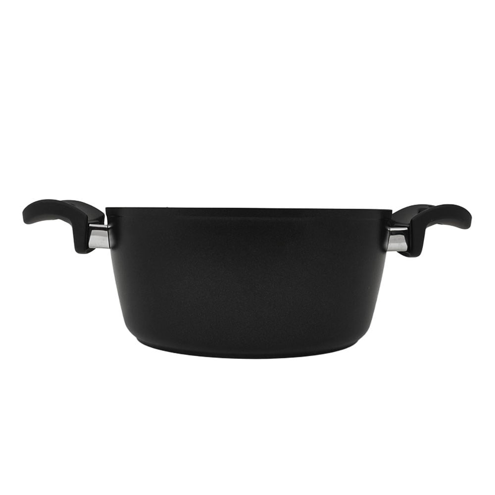 Leggno Granit Tencere 24 cm Siyah