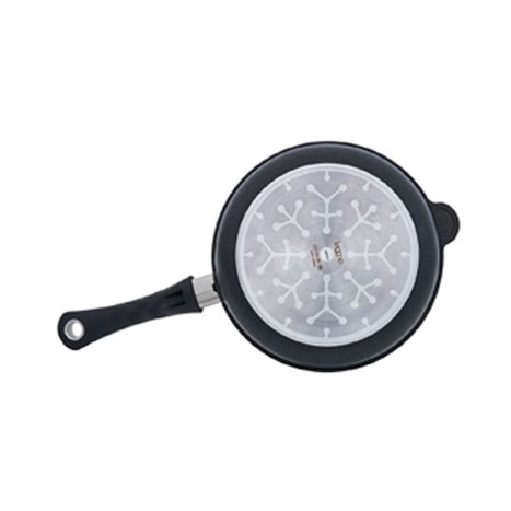 Leggno İndüksiyon Taban Döküm Tava 24 cm Siyah