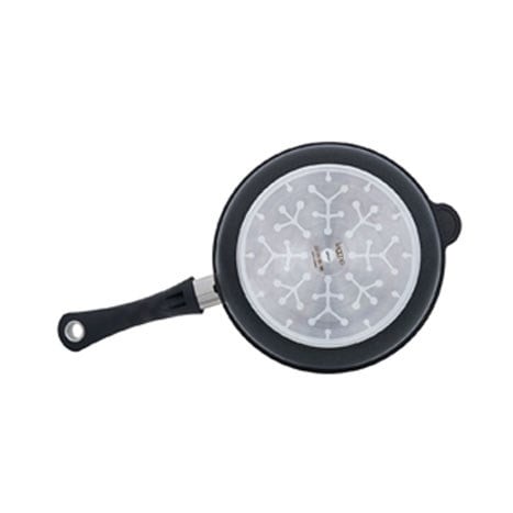 Leggno İndüksiyon Taban Döküm Tava 24 cm Siyah