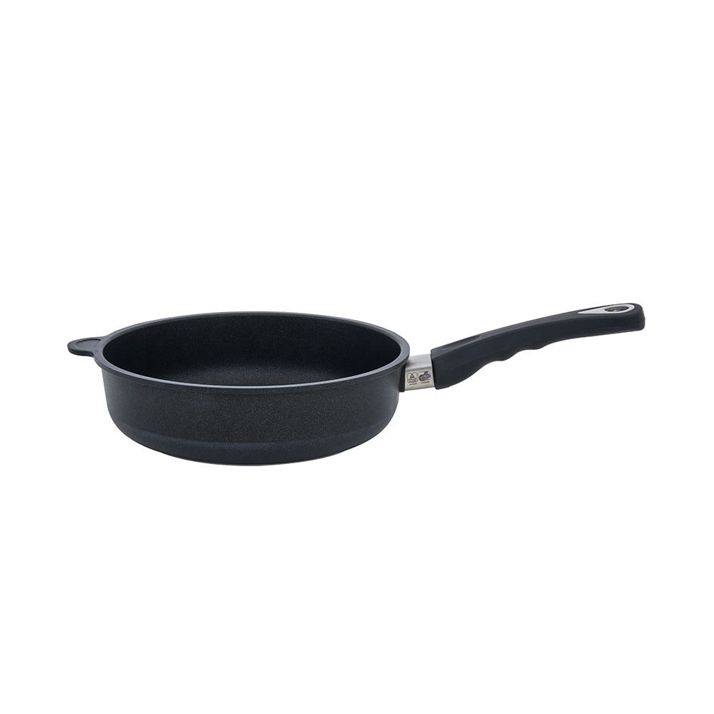 Leggno İndüksiyon Taban Döküm Tava 24 cm Siyah
