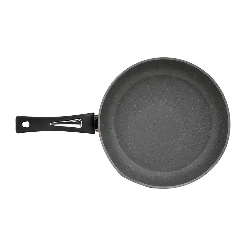 Leggno İndüksiyon Taban Granit Tava 24 cm Siyah