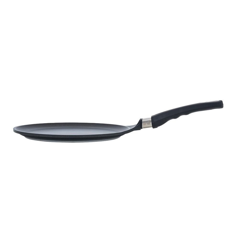 Leggno İndüksiyon Taban Krep Tava 28 cm Siyah