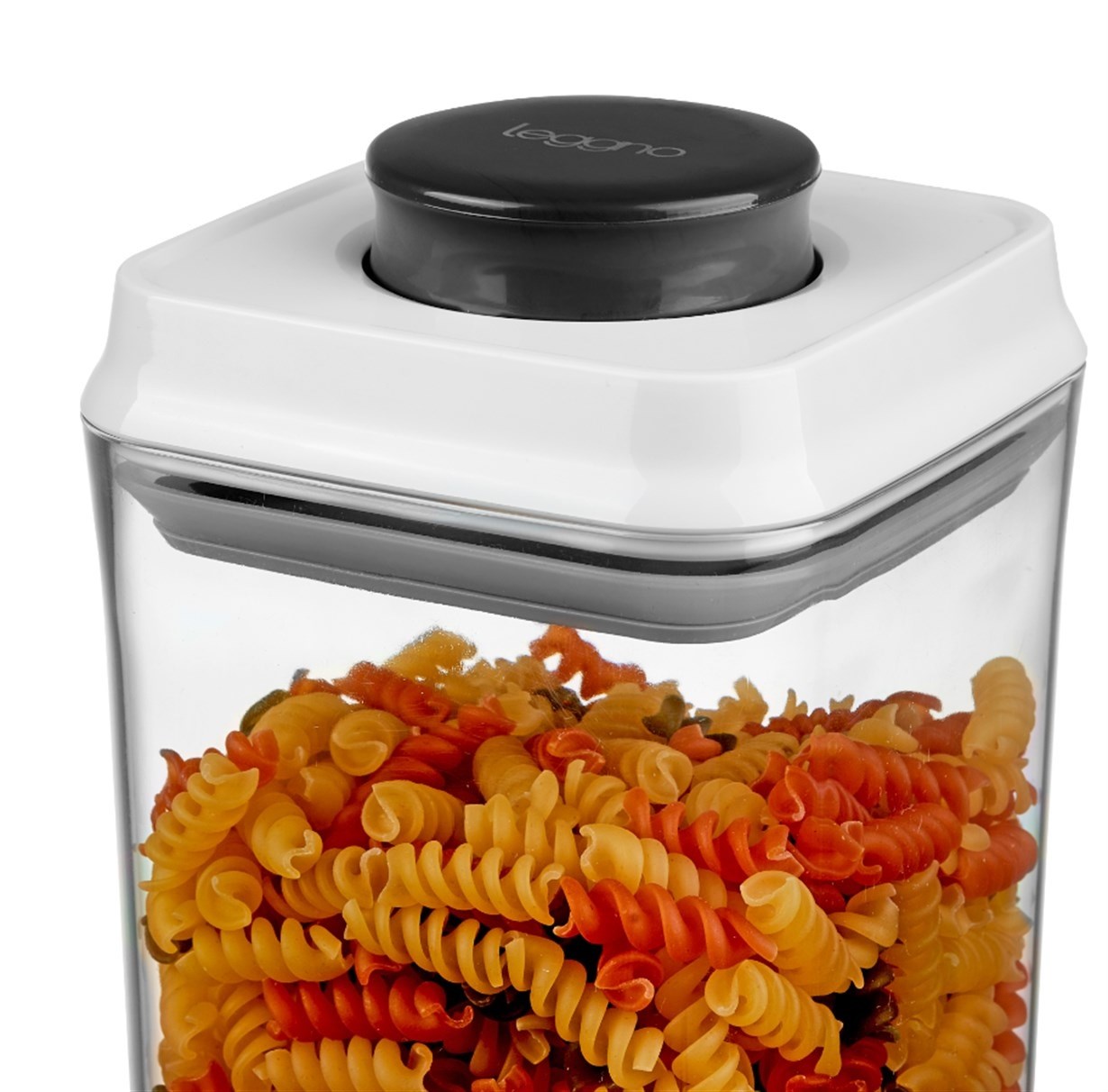 Leggno Kare Kapaklı Saklama Kabı 1.2 L