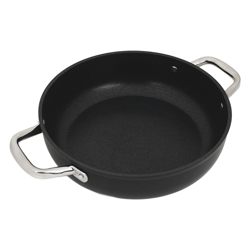 Leggno Master Titanyum Pilav Tenceresi 28 cm Siyah