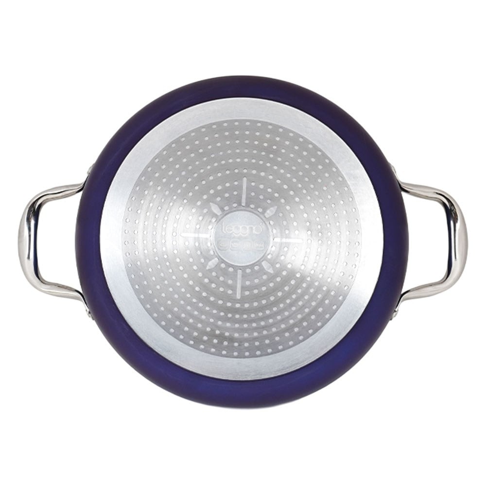Leggno Master Titanyum Pilav Tenceresi 28 cm Mavi