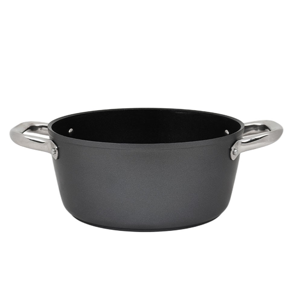 Leggno Master Titanyum Tencere Gri 24 cm