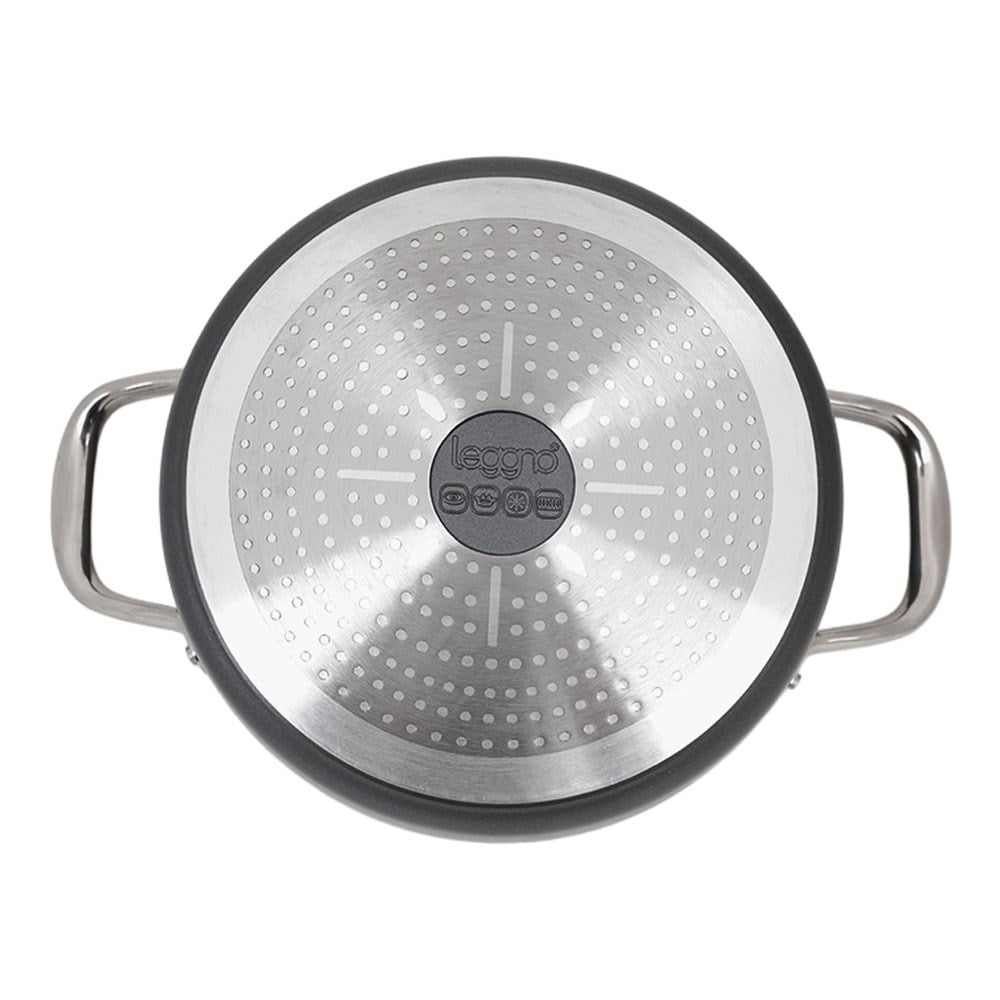 Leggno Master Titanyum Tencere Gri 24 cm
