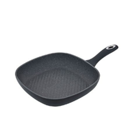 Leggno Plus Grill Tava 28 cm Siyah